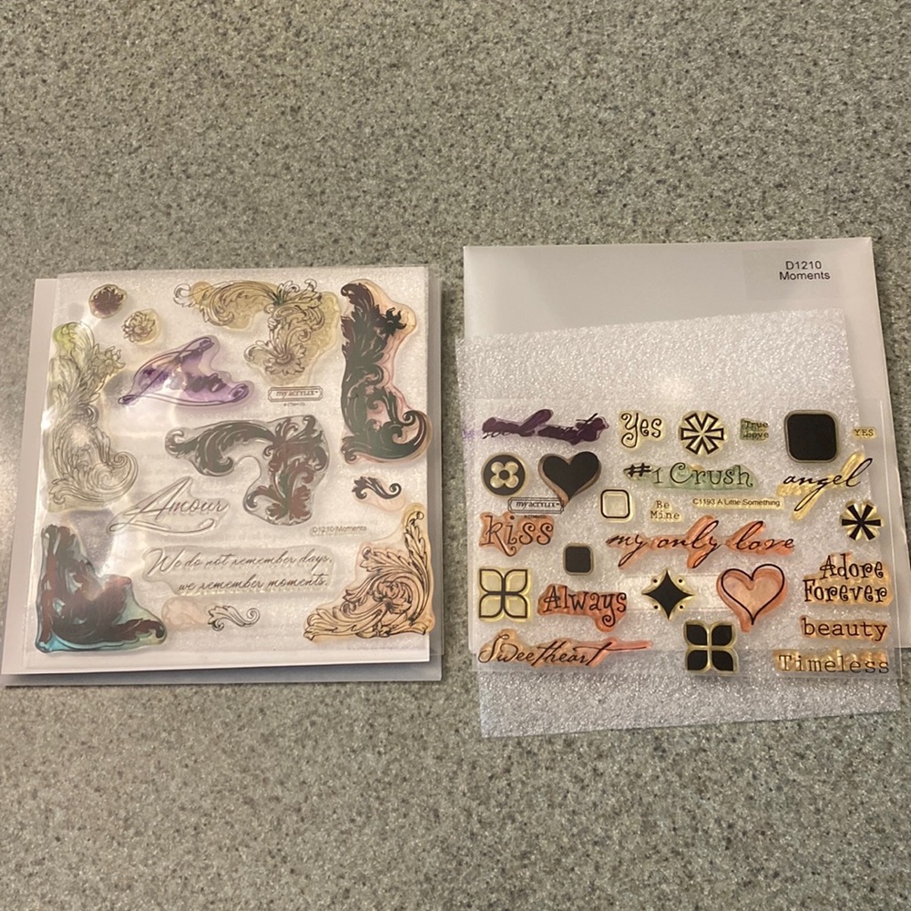 Stamps by Close to My Heart…love